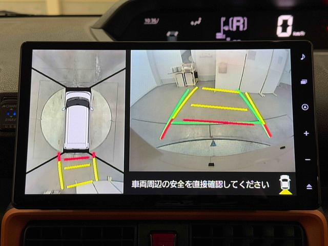 タントファンクロスターボ　　１０インチＳＤナビ　前後室内ドラレコ保証１年間距離無制限付き（東京都）の中古車