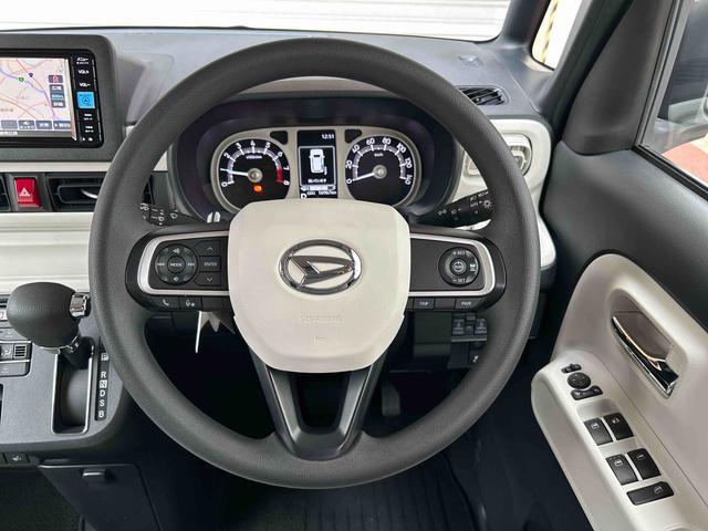 ムーヴキャンバスストライプスＧターボ　純正ナビ　ＥＴＣ　ドライブレコーダー保証　新車保証・まごころ保証　１年間・走行距離無制限付き　純正７インチナビ　ＥＴＣ車載器　ドライブレコーダー　両側電動スライドドア　アダプティブクルーズコントロール　前席シートヒーター（東京都）の中古車