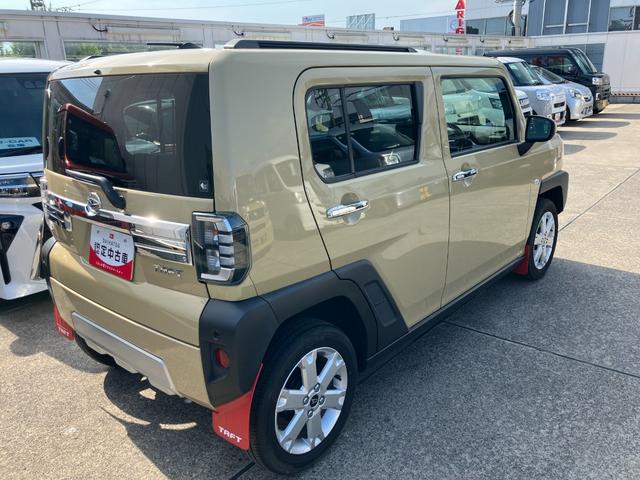 タフトＧターボ　クロムベンチャー保証　新車保証・まごころ保証　１年間・走行距離無制限付き（東京都）の中古車