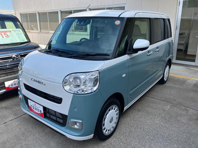 ムーヴキャンバスストライプスＧ保証　新車保証・まごころ保証　１年間・走行距離無制限付き（東京都）の中古車