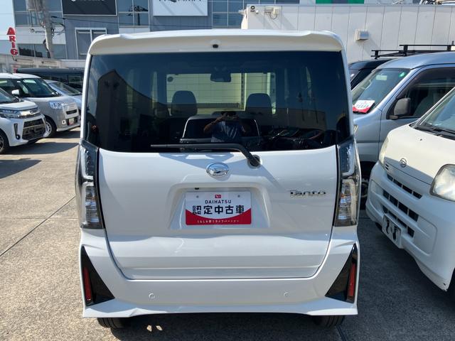 タントカスタムＲＳ保証　新車保証・まごころ保証　１年間・走行距離無制限付き（東京都）の中古車