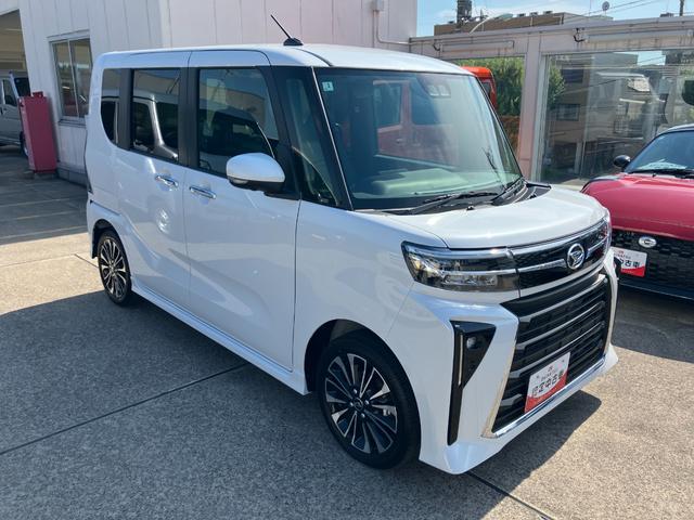 タントカスタムＲＳ保証　新車保証・まごころ保証　１年間・走行距離無制限付き（東京都）の中古車