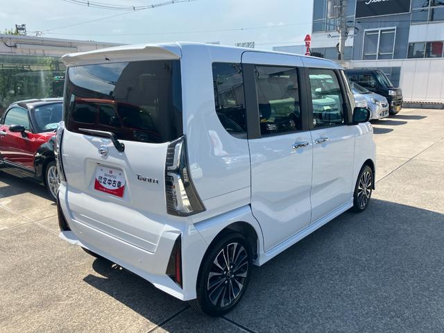タントカスタムＲＳ保証　新車保証・まごころ保証　１年間・走行距離無制限付き（東京都）の中古車