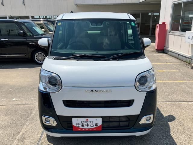 ムーヴキャンバスストライプスＧターボ保証　新車保証・まごころ保証　１年間・走行距離無制限付き（東京都）の中古車