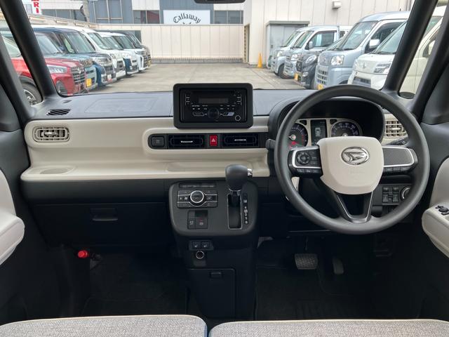 ムーヴキャンバスストライプスＧ　両側電動スライドドア　シートヒーター保証　新車保証・まごころ保証　１年間・走行距離無制限付き　両側電動スライドドア　キーフリーシステム　前席シートヒーター　電動パーキングブレーキ　ＬＥＤフォグランプ　ＬＥＤヘッドランプ（東京都）の中古車