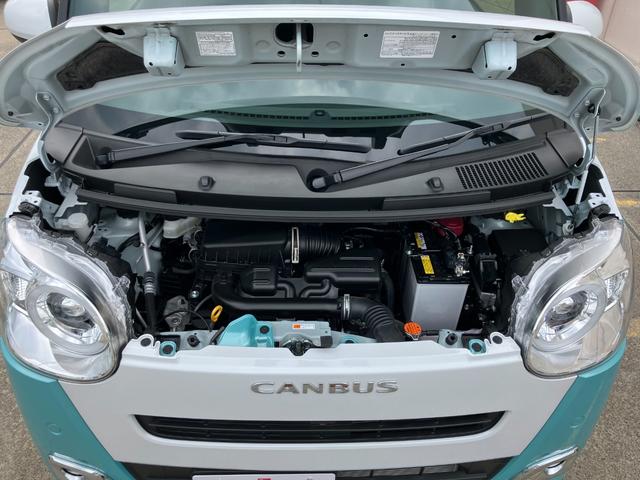 ムーヴキャンバスストライプスＧ　両側電動スライドドア　シートヒーター保証　新車保証・まごころ保証　１年間・走行距離無制限付き　両側電動スライドドア　キーフリーシステム　前席シートヒーター　電動パーキングブレーキ　ＬＥＤフォグランプ　ＬＥＤヘッドランプ（東京都）の中古車