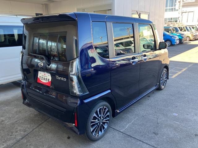タントカスタムＲＳ保証　新車保証・まごころ保証　１年間・走行距離無制限付き（東京都）の中古車