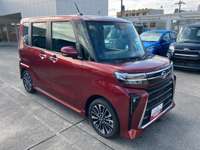 タントカスタムＲＳ保証　新車保証・まごころ保証　１年間・走行距離無制限付き（東京都）の中古車