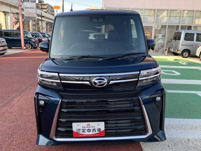 タントカスタムRS 届け出済み未使用車 パノラマモニター対応保証1年間・距離無制限付き ETC アダプティブクルーズコントロール 電動パーキングブレーキ オートブレーキホールド機能 前後コーナーセンサー 純正15インチアルミホイール キーフリー(東京都)の中古車