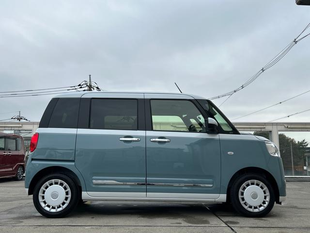 ムーヴキャンバスストライプスＧ７インチナビ・パノラマカメラ・ドラレコ装備保証　新車保証・まごころ保証　１年間・走行距離無制限付き（東京都）の中古車