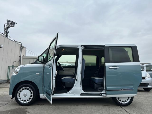 ムーヴキャンバスストライプスＧ７インチナビ・パノラマカメラ・ドラレコ装備保証　新車保証・まごころ保証　１年間・走行距離無制限付き（東京都）の中古車