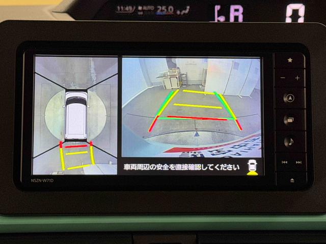 タントＸ　７インチナビ・パノラマカメラ・ドラレコ・ＥＴＣ装備保証　まごころ保証　１年間・走行距離無制限付き（東京都）の中古車