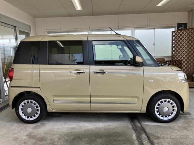 ムーヴキャンバスセオリーＧターボ　７インチナビ・パノラマカメラ装備保証　新車保証・まごころ保証　１年間・走行距離無制限付き（東京都）の中古車