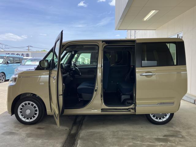 ムーヴキャンバスセオリーＧターボ　７インチナビ・パノラマカメラ装備保証　新車保証・まごころ保証　１年間・走行距離無制限付き（東京都）の中古車