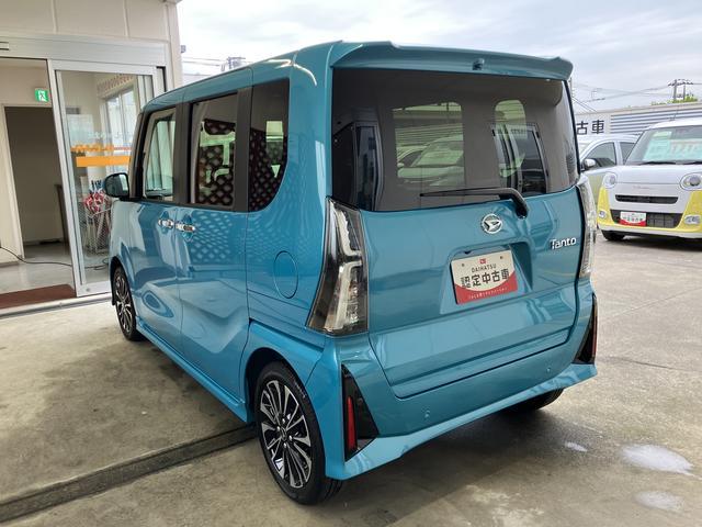 タントカスタムＲＳ７インチナビ・バックカメラ・ドラレコ・ＥＴＣ装備保証　新車保証・まごころ保証　１年間・走行距離無制限付き（東京都）の中古車