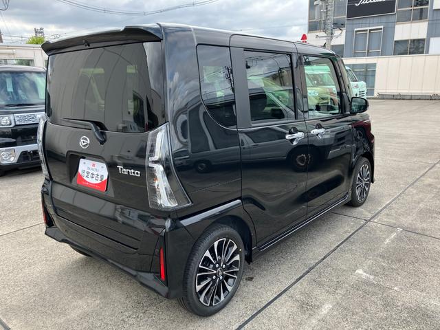 タントカスタムＲＳリミテッド　届け出済み未使用車保証　新車保証・まごころ保証　１年間・走行距離無制限付き（東京都）の中古車