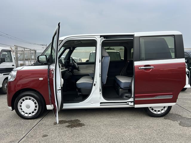 ムーヴキャンバスストライプスG 9インチディスプレイオーディオ装備保証 新車保証・まごころ保証 1年間・走行距離無制限付き・9インチディスプレイオーディオ装備・バックカメラ・LEDヘッドライト装備・シートヒーター装備(東京都)の中古車