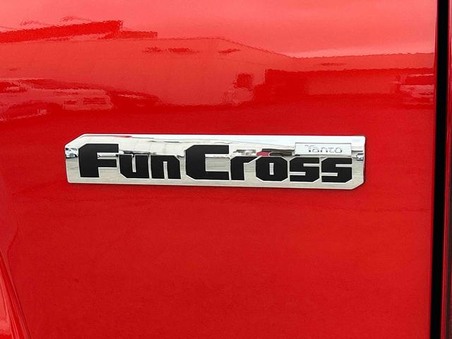 タントファンクロスターボ７インチナビ・パノラマカメラ・ドラレコ装備保証　新車保証・まごころ保証　１年間・走行距離無制限付き・７インチナビ・パノラマカメラ・ドライブレコーダー装備・ＬＥＤヘッドライト装備（東京都）の中古車