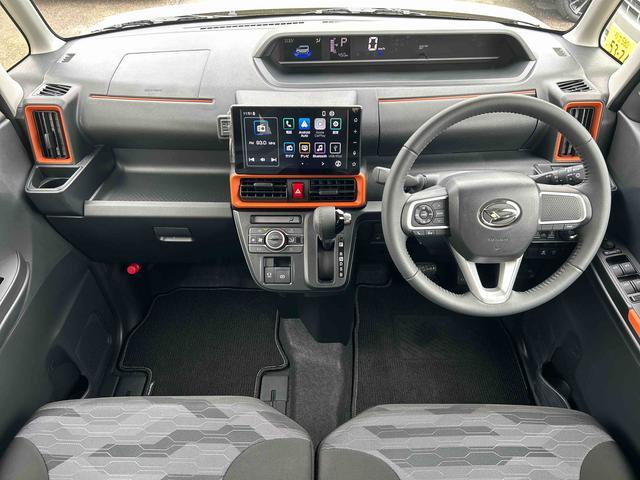 タント 中古車 ファンクロスターボ　９インチディスプレイオーディオ装備保証　新車保証・まごころ保証　１年間・走行距離無制限付き・９インチディスプレイオーディオ装備・ＬＥＤヘッドライト装備