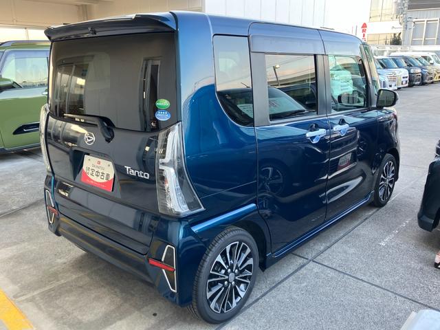 タントカスタムＲＳ７インチナビ・バックカメラ・ドラレコ・ＥＴＣ装備保証　まごころ保証　１年間・走行距離無制限付き・７インチナビ・バックカメラ・ドラレコ・ＥＴＣ装備・ＬＥＤヘッドライト装備・スマートアシスト装備（東京都）の中古車