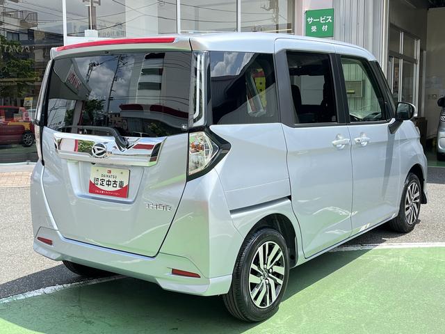 トールカスタムＧ　両側電動スライドドア・ナビ対応パノラマカメラ保証１年間距離無制限付・両側電動スライドドア・アダプティブクルーズコントロール・ナビ対応パノラマカメラ・前後コーナーセンサー・スマートアシスト・ＬＥＤヘッドライト・ＬＥＤフォグランプ・車検Ｒ８年８月（東京都）の中古車