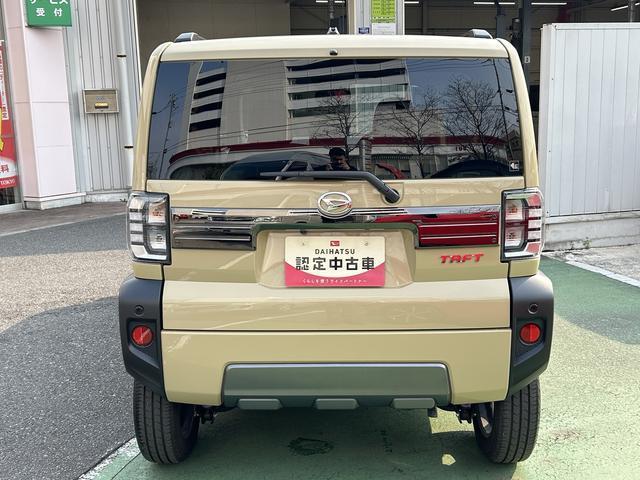 タフトＧダーククロムベンチャー　シートヒーター　純正ＣＤオーディオ保証１年間距離無制限付き　ＬＥＤヘッドランプ　ＬＥＤフォグランプ　１５インチアルミホイール　オート格納ドアミラー　キーフリーシステム　電動パーキングブレーキ　オートライト　前席シートヒーター（東京都）の中古車
