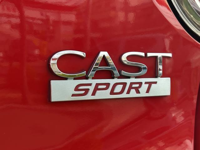 キャストスポーツＳＡII　ブラックルーフ・オーディオレス仕様車保証１年間：距離無制限付・ターボエンジン・運転席シートヒーター・デザインフィルム（ブラック）・フロアマット・サイドバイザー・ナビ対応バックカメラ・ＬＥＤヘッドライト・フォグランプ・車検整備付（東京都）の中古車