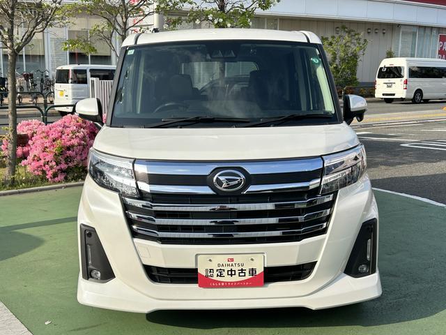 トールカスタムＧ　ターボ　７インチナビ・ドラレコ・ＥＴＣ・Ｂカメラ保証１年間：距離無制限付・純正７インチナビ・ドライブレコーダー（前後）・バックカメラ・ＥＴＣ車載器・両側電動スライドドア・アダプティブクルーズコントロール・ＬＥＤヘッドライト・フォグランプ（東京都）の中古車