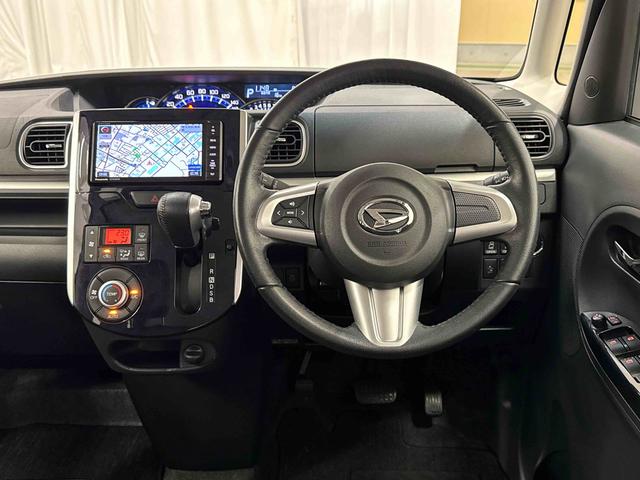 タントカスタムＲＳ　トップエディションＳＡII　ナビ・バックカメラ保証１年間：距離無制限付・７インチナビ・ＥＴＣ車載器・両側電動スライドドア・バックカメラ・フロアマット・サイドバイザー・ＬＥＤヘッドライト・フォグランプ・車検整備付（東京都）の中古車