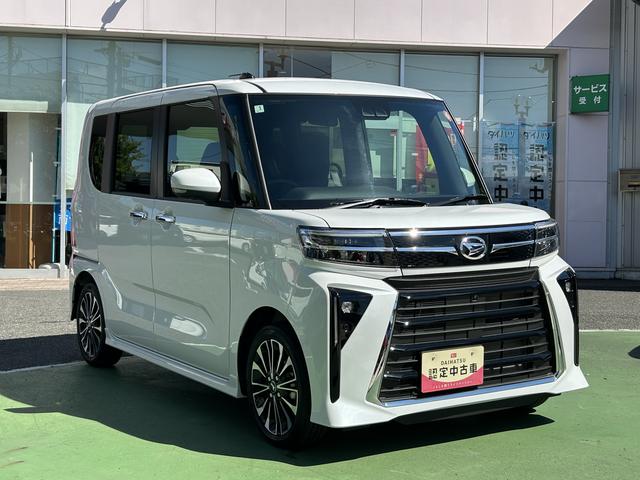 タントカスタムＲＳ保証　新車保証・まごころ保証　１年間・走行距離無制限付き（東京都）の中古車