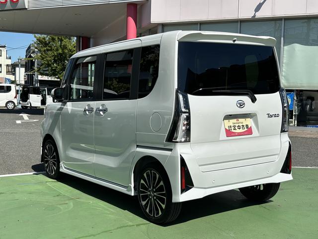 タントカスタムＲＳ保証　新車保証・まごころ保証　１年間・走行距離無制限付き（東京都）の中古車