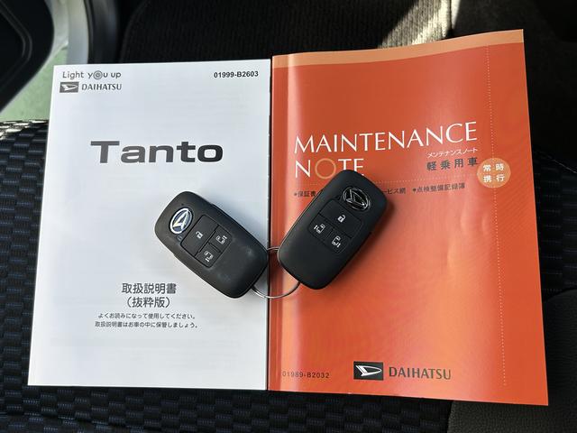 タントカスタムＲＳ保証　新車保証・まごころ保証　１年間・走行距離無制限付き（東京都）の中古車