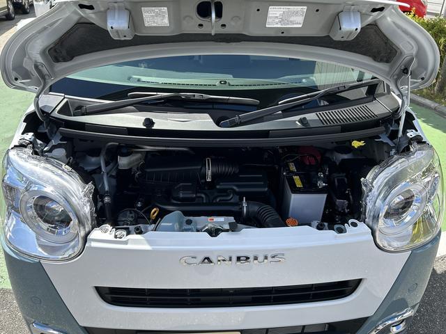 ムーヴキャンバスストライプスＧ　両側電動スライドドア　ＬＥＤヘッドランプ保証　新車保証・まごころ保証　１年間・走行距離無制限付き　ＬＥＤヘッドランプ　ＬＥＤフォグランプ　コーナーセンサー　アイドリングストップ　両側電動スライドドア　電動パーキングブレーキ　シートヒーター（東京都）の中古車