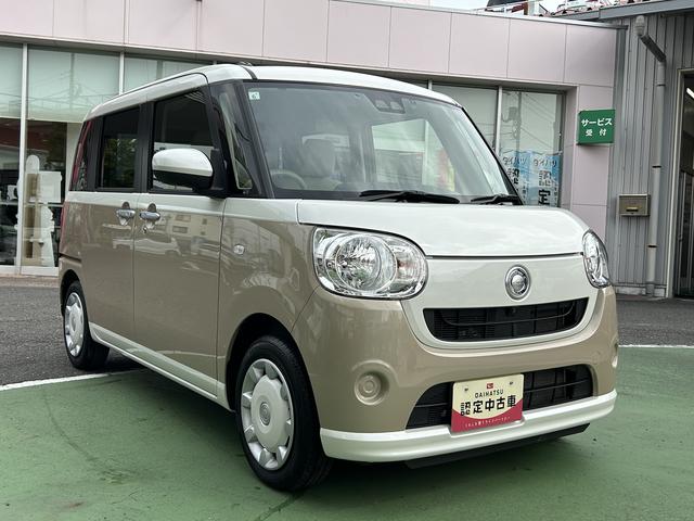 ムーヴキャンバスＸ　ＳＡIII　ナビ・ドラレコ・ＥＴＣ保証　新車保証・まごころ保証　１年間・走行距離無制限付き・純正７インチナビ・ドライブレコーダー・ＥＴＣ車載器・両側電動スライドドア・フロアマット・パノラマカメラ・スマートアシスト３（東京都）の中古車
