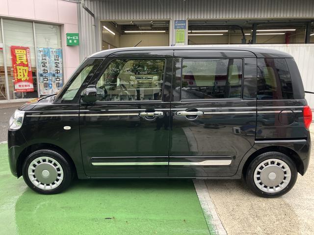 ムーヴキャンバスセオリーＧ　ＬＥＤヘッドランプ　電動パーキングブレーキ保証　新車保証・まごころ保証　１年間・走行距離無制限付き　前席シートヒーター　電動パーキングブレーキ　ＬＥＤヘッドランプ　ＬＥＤフォグランプ　コーナーセンサー　アイドリングストップ（東京都）の中古車