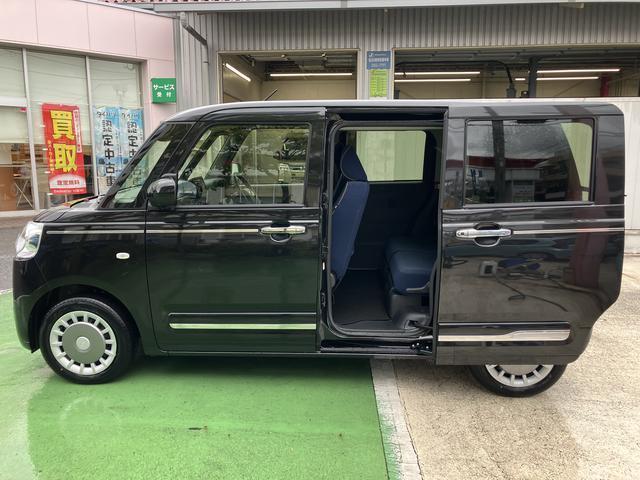 ムーヴキャンバスセオリーＧ　ＬＥＤヘッドランプ　電動パーキングブレーキ保証　新車保証・まごころ保証　１年間・走行距離無制限付き　前席シートヒーター　電動パーキングブレーキ　ＬＥＤヘッドランプ　ＬＥＤフォグランプ　コーナーセンサー　アイドリングストップ（東京都）の中古車