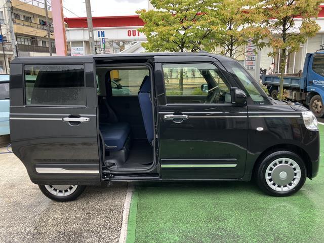 ムーヴキャンバスセオリーＧ　ＬＥＤヘッドランプ　電動パーキングブレーキ保証　新車保証・まごころ保証　１年間・走行距離無制限付き　前席シートヒーター　電動パーキングブレーキ　ＬＥＤヘッドランプ　ＬＥＤフォグランプ　コーナーセンサー　アイドリングストップ（東京都）の中古車