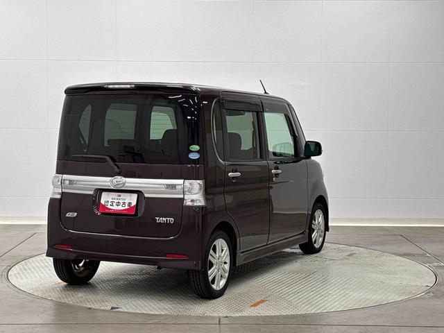 タントカスタムＲＳ　ナビ・電動スライドドア保証　まごころ保証　１年間・走行距離無制限付き・ターボエンジン・ナビゲーション・片側電動スライドドア・キーフリーシステム・フロアマット・サイドバイザー・ディスチャージヘッドライト（東京都）の中古車