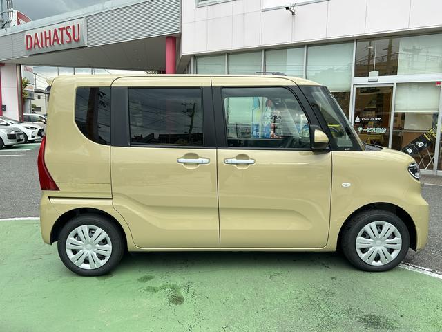 タントＸ　片側電動スライドドア　ＬＥＤヘッドランプ保証　新車保証・まごころ保証　１年間・走行距離無制限付き　片側電動スライドドア　前席シートヒーター　電動パーキングブレーキ　コーナーセンサー　シートバックテーブル　キーフリーシステム（東京都）の中古車