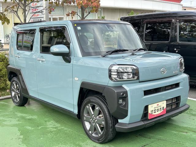 タフトＧターボ・ナビ・バックカメラ・ドライブレコーダー保証　新車保証・まごころ保証　１年間・走行距離無制限付き・社外７インチナビ・バックカメラ・社外ドライブレコーダー・ＥＴＣ車載器・前席左右シートヒーター・サイドエアバッグ・フロアマット・サイドバイザー（東京都）の中古車