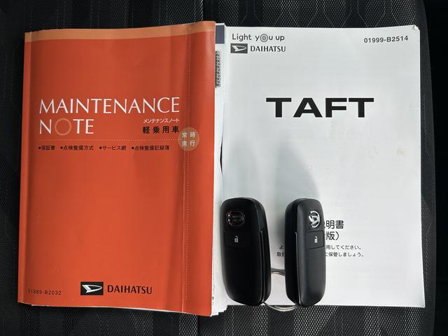 タフトＧターボ・ナビ・バックカメラ・ドライブレコーダー保証　新車保証・まごころ保証　１年間・走行距離無制限付き・社外７インチナビ・バックカメラ・社外ドライブレコーダー・ＥＴＣ車載器・前席左右シートヒーター・サイドエアバッグ・フロアマット・サイドバイザー（東京都）の中古車