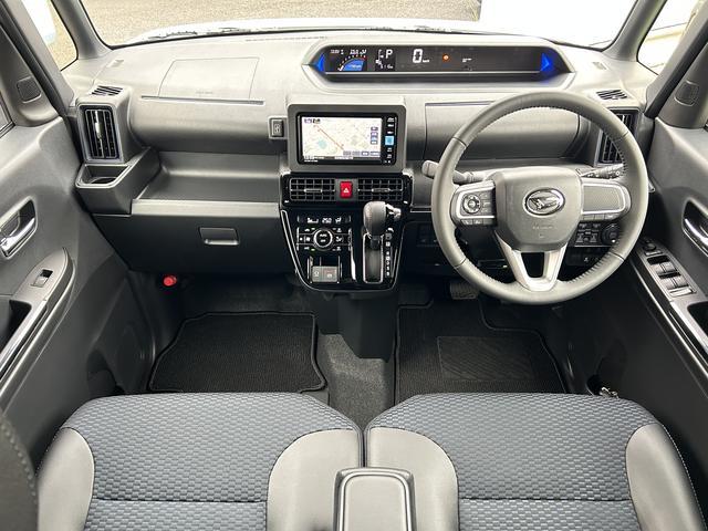 タントカスタムＲＳ　純正ナビ　ＥＴＣ車載器　ドライブレコーダー保証　新車保証・まごころ保証　１年間・走行距離無制限付き　純正７インチナビ　ＥＴＣ車載器　ドライブレコーダー　コーナーセンサー　キーフリーシステム　前席シートヒーター　電動パーキングブレーキ（東京都）の中古車