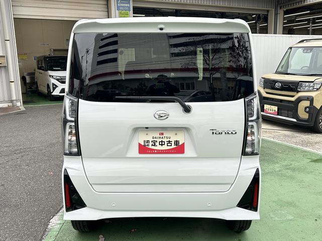 タントカスタムＲＳ　純正ナビ　ＥＴＣ車載器　ドライブレコーダー保証　新車保証・まごころ保証　１年間・走行距離無制限付き　純正７インチナビ　ＥＴＣ車載器　ドライブレコーダー　コーナーセンサー　キーフリーシステム　前席シートヒーター　電動パーキングブレーキ（東京都）の中古車