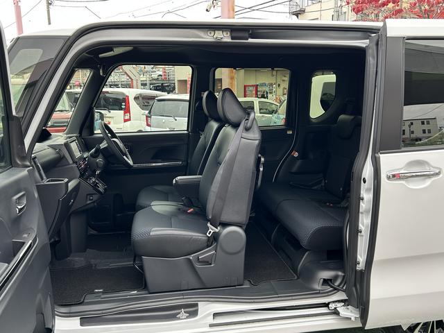 タントカスタムＲＳ　純正ナビ　ＥＴＣ車載器　ドライブレコーダー保証　新車保証・まごころ保証　１年間・走行距離無制限付き　純正７インチナビ　ＥＴＣ車載器　ドライブレコーダー　コーナーセンサー　キーフリーシステム　前席シートヒーター　電動パーキングブレーキ（東京都）の中古車