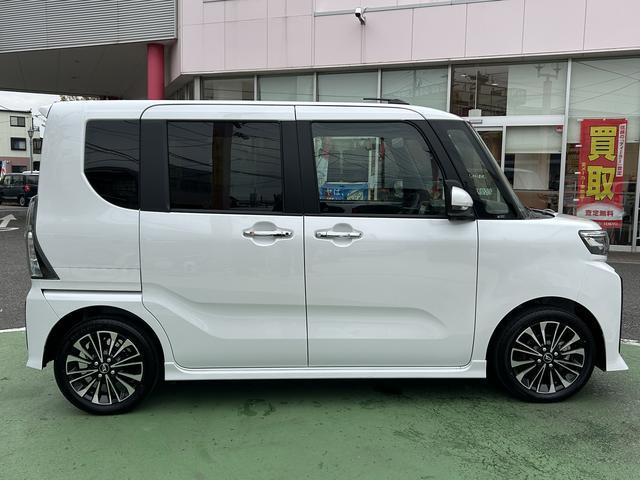 タントカスタムＲＳ　純正ナビ　ＥＴＣ車載器　ドライブレコーダー保証　新車保証・まごころ保証　１年間・走行距離無制限付き　純正７インチナビ　ＥＴＣ車載器　ドライブレコーダー　バックカメラ　ＬＥＤヘッドランプ　キーフリーシステム　前席シートヒーター（東京都）の中古車