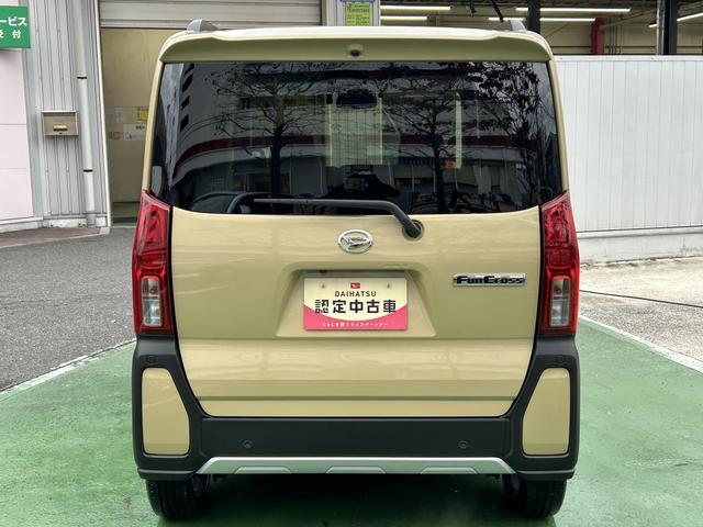 タントファンクロスターボ　純正ナビ　ＥＴＣ　ドライブレコーダー保証　新車保証・まごころ保証　１年間・走行距離無制限付き　純正７インチナビ　ＥＴＣ車載器　ドライブレコーダー　バックカメラ　ＬＥＤヘッドランプ　両側電動スライドドア　電動パーキングブレーキ（東京都）の中古車