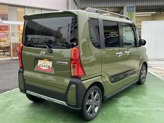 タントファンクロスターボ保証　新車保証・まごころ保証　１年間・走行距離無制限付き（東京都）の中古車