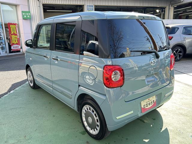 ムーヴキャンバスセオリーＧ　両側電動スライドドア　前席シートヒーター保証　新車保証・まごころ保証　１年間・走行距離無制限付き　両側電動スライドドア　前席シートヒーター　電動パーキングブレーキ　ＬＥＤヘッドランプ　ＬＥＤフォグランプ　キーフリシステム（東京都）の中古車