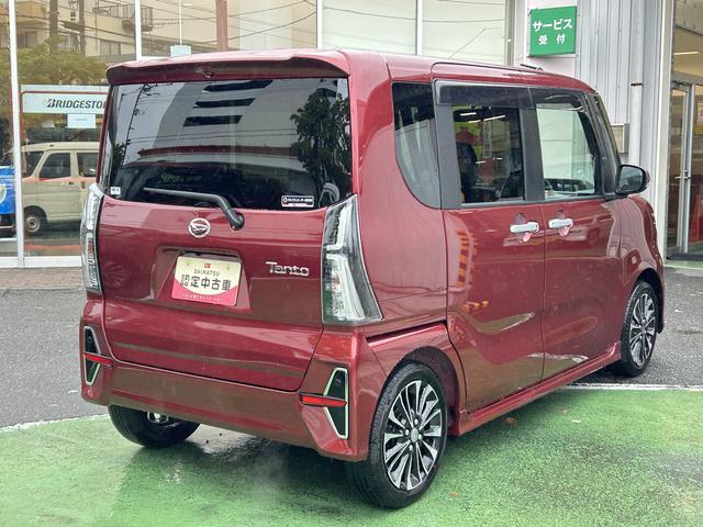 タントカスタムRS保証 まごころ保証 1年間・走行距離無制限付き・9インチナビ・パノラマカメラ・ドラレコ・ETC装備・LEDヘッドライト装備・後席モニター装備(東京都)の中古車