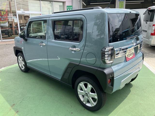 タフトＧターボ　クロムベンチャー保証　新車保証・まごころ保証　１年間・走行距離無制限付き・オーディオレス車・パノラマカメラ装備・ＬＥＤヘッドライト装備・ＬＥＤフォグ装備・シートヒーター装備（東京都）の中古車